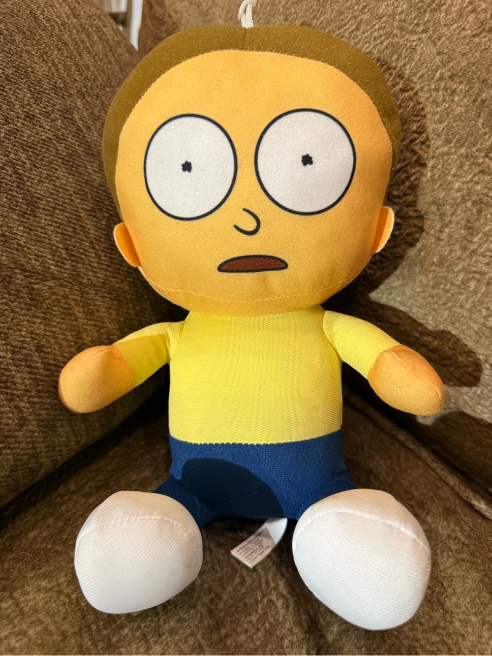 Rick and Morty (Morty Smith) Plush 10” Cartoon Network 2022 Factory/Adult Swim - Picture 2 of 12